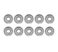 S609Z Mini Bearings 10Pcs | 9x24x7mm Stainless Steel 440 Single Row Ball Bearing | High Speed Low Noise for Automotive/Industrial/Home Appliances | Mechanical Tool Accessories