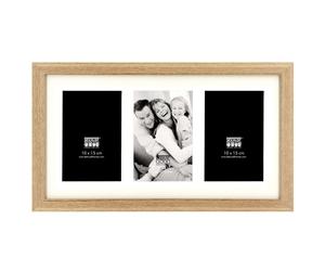 S66K pour 3 photos - orientation portrait ou paysage (bois)