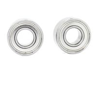 S685ZZ CB roulement à air 5 * 11 * 5Mm ABEC-7 RC voiture hélicoptère en acier inoxydable hybride roulements céramique moulinets de pêche 685ZZ 2 pièces,Durabilité améliorée