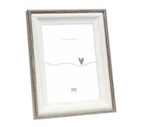 S68vg (bois) 20x30 Blanc - Biseau Brun-gris