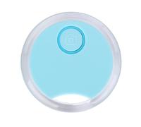 S8 Round Mini Pet Locator Tracker Traceur De Localisation De Dispositif Anti-Perte pour Chien De Compagnie Chat Enfants Portefeuille De Voiture Accessoires De Collier de Clé (Blue)