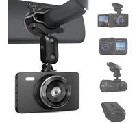 S80,Dash Cam Bracket,Mirror Mount For Dash Cam With 16pcs Gaskets For Rove Apeman Chortau Roav Nexar Iiwey Yi Z-Edge Old Shark Kdlinks Vantrue 99% Dash Cameras Dvr Gps