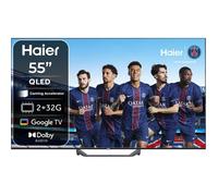 S81FUX TV QLED 55 Pouces 4K UHD Google TV Dolby Audio HDR10 Assistant Google Bluetooth 5.1 Gaming Accelerator 4 HDMI 2.1