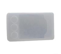 S866 Coque de protection en silicone transparente avec écran LCD pour vélo électrique et scooter Anti-rayures Facile à installer 8,3 x 4,8 cm