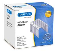[S92312Z3-3] Rapesco Lot de 3 Lots de 4 Boites de 1000 Agrafes Galvanisées 92...