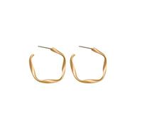 S925 argent aiguille boucles d'oreilles tempérament boucles d'oreilles Style à la mode lumière de luxe mode femme rétro exquis cerceaux pour les femmes