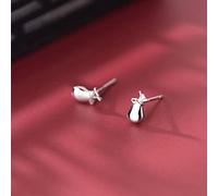 S925 Earrings, Women's Personalized Creative Money Bag Ear Jewelry, 925