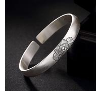 s990 Pur rétro Mat Femme Ouvert Cadeau d'anniversaire Bijoux