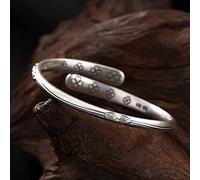 S999 Foot Leaf Ladies Open Birthday Present Bangle Women's Bracelets