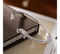 s999 Pur Brillant Dames Ouvert Bijoux Dames