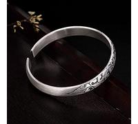 S999 Women's Solid Hand Jewelry Adjustable Opening Birthday Gift Women's Bracelets