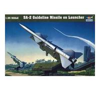 Sa-2 Guideline Missile W/launcher Cabin - 1:35e - Trumpeter G