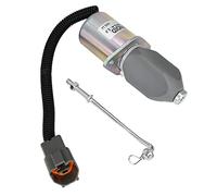SA-4014-12 32A87-05100 32A8705100 Solénoïde d'arrêt 12 V compatible avec moteur générateur CUMMINS 5,9 L Compatible avec groupe électrogène Terex Compatible avec Schaeff Compatible avec générateur