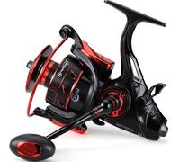 Sa Carpe Reel 5.5:1 High Speed Metal Spool, Powerful Spinning Fishing Reels 12+1bb Carp And Catfish Fishing Reel + Graphite Spare Spool