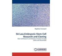 Sa Law,Embryonic Stem Cell Research And Cloning