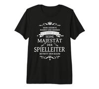 Sa majesté du Chef de Jeu est là - Pen and Paper T-Shirt Haut de Gamme