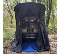 SA&MC Tente SUV Voiture Camping Aventure Extérieure Hydrofuge et Léger Sac Portable Configuré Taille : L.W.H : 148 x 148 x 230 cm (Noir)