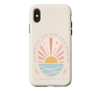 Sa Miséricorde est Un Nouveau Verset de la Bible Chaque Matin au Lever du Soleil Coque pour iPhone X/XS