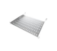 SA-P-19-1U-650-4-S Étagère fixe 19" 1U prof. 650mm gris