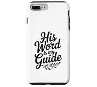 Sa Parole est Mon Guide : Une Foi chrétienne inspirante Coque pour iPhone 7 Plus/8 Plus