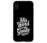 Sa Parole est Mon Guide : Une Foi chrétienne inspirante Coque pour iPhone XS Max