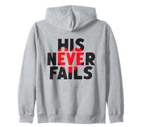 Sa promesse d'amour sans Faille de Dieu ne Manque jamais Sweat à Capuche