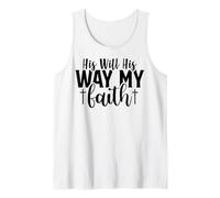 sa volonté, à sa manière, chrétiens, Hommes et Femmes, reconnaissants, reconnaissants Débardeur