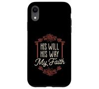 Sa volonté, à sa manière, ma Foi Coque pour iPhone XR