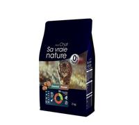 SA VRAIE NATURE-Croquette pour chat mature au canard et au poulet Sa vraie nature- 2 kg