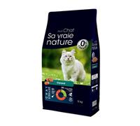 SA VRAIE NATURE-Croquette pour chat stérilisé au canard Sa vraie nature - 8 kg