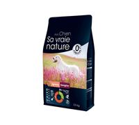 SA VRAIE NATURE-Croquette pour chien adulte à l'agneau, au sanglier et au cerf Sa vraie nature - 2,5 kg