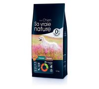 SA VRAIE NATURE-Croquette pour chien adulte au canard et au poulet Sa vraie nature - 12 kg