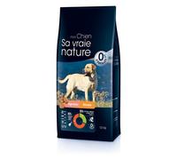 SA VRAIE NATURE-Croquette pour chien mature à l'agneau et à la dinde Sa vraie nature - 12 kg