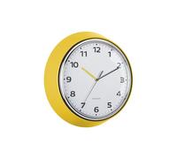 [SA2025/08] [DL] Horloge murale moderne rétro jaune vif