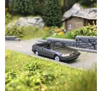 Saab 900, turbo 16S cabriolet, gris, 1995 - Minichamps 870170134 - 1/87