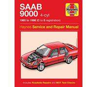 Saab 9000 (4-cyl) (85 - 98) Haynes Repair Manual