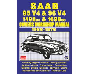 Saab 95 V4 & 96 V4 1498cc & 1698cc 1966-1976 Owners Workshop Manual