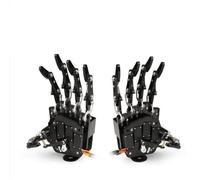 SAANICH Bras mécanique robotique bionique, Main de Robot, Cinq Doigts Peuvent déplacer des Jouets de Programmation DIY(1 Pair Hand)