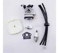SAANICH Carburateur 10 mm for moteurs de débroussailleuses Redmax TU26 1E34F BC250 HB250 BT250, Echo BRD280 PE280 et Walbro WYK-353 WYJ-117 WYJ-25(BLUE)