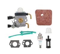 SAANICH Kit carburateur avec joint de filtre à air for débroussailleuse Stihl FS55, FS55R, FS55RC, KM55, HL45, KM55R, FS38(1 set B)