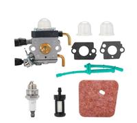 SAANICH Kit carburateur avec joint de filtre à air for débroussailleuse Stihl FS55, FS55R, FS55RC, KM55, HL45, KM55R, FS38(1 set A)
