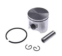 SAANICH Kit de segments de piston 40 mm, 42 mm for moteur de tronçonneuse à essence HUSQVARNA 340 345 345e 346 346XP EPA Pièce de rechange 503907371(40mm Hus340)