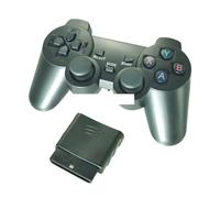 SAANICH Manette de Jeu sans Fil for Arduino PS2, contrôleur de poignée for Console PlayStation 2, Joystick, Double Choc, Joypad Raspberry Pi(Yellow)