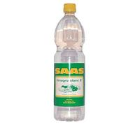 SAAS - VINAIGRE D'ALCOOL BLANC CRISTAL 6%VOL. 1L - LOT DE 4