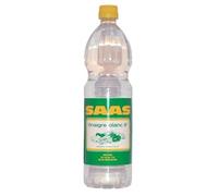 SAAS VINAIGRE D'ALCOOL BLANC CRISTAL 6%VOL. 1L - SAAS - LOT DE 4 - Offre Special