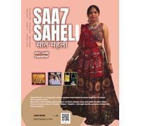 Saat Saheli Magazine - Launch Issue, English Version: Hindi & English Creative Magazine for Women | Poetry, Writing, Recipes, Crafts, Lifestyle & Cultural Stories