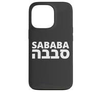 Sababa - Argot israélien emblématique - Mot hébreu pour tout le bien Coque pour iPhone 13 Pro