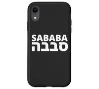 Sababa - Argot israélien emblématique - Mot hébreu pour tout le bien Coque pour iPhone XR