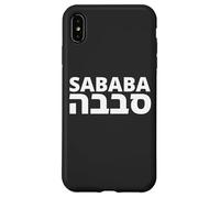Sababa - Argot israélien emblématique - Mot hébreu pour tout le bien Coque pour iPhone XS Max