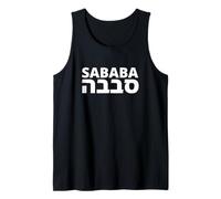 Sababa - Argot israélien emblématique - Mot hébreu pour tout le bien Débardeur